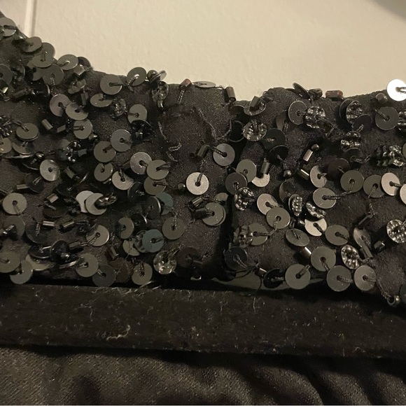 SCALA designer sequin dress, Sz.4. Stunning EUC, Exquisite holiday dress! - Picture 8 of 10